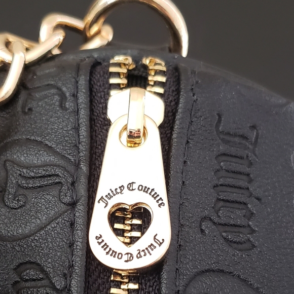 Juicy Couture Bestsellers Black Liquorice Satchel NWT - Picture 6 of 16